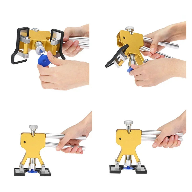 Car Body Sheet Metal Paintless Dent Plastic Puller Kit Auto Hail Pit Removal Repair Tools Hot Multiple Sizes Suction Cup Set