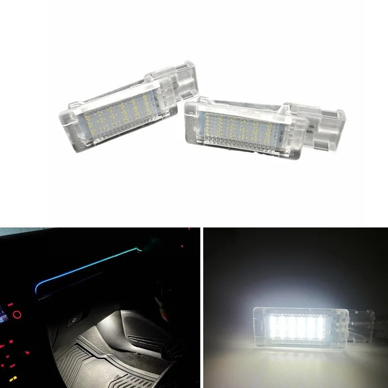 LED Interior Footwell Light For VW Golf 5/6/7 Plus Polo Scirocco Passat B6 B7 B8 CC Tiguan Jetta Caddy Tourage Sharan EOS
