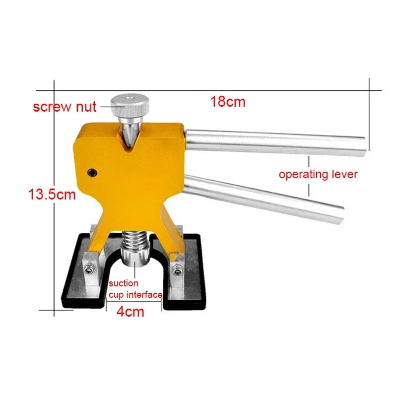 Car Body Sheet Metal Paintless Dent Plastic Puller Kit Auto Hail Pit Removal Repair Tools Hot Multiple Sizes Suction Cup Set