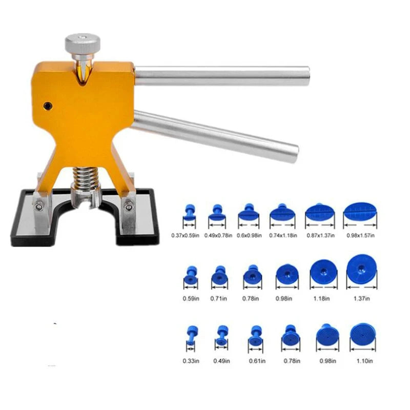 Car Body Sheet Metal Paintless Dent Plastic Puller Kit Auto Hail Pit Removal Repair Tools Hot Multiple Sizes Suction Cup Set