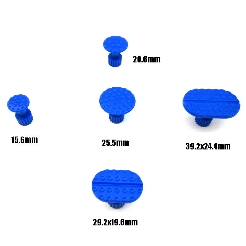 Car Body Sheet Metal Paintless Dent Plastic Puller Kit Auto Hail Pit Removal Repair Tools Hot Multiple Sizes Suction Cup Set